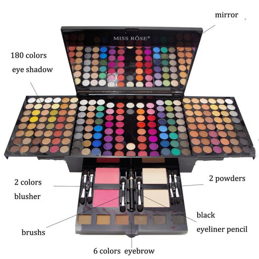 Unlock Your Creativity with the 180 Colors Eyes Shadow Palette: A Piano-Shaped Makeup Masterpiece - VibeDroid