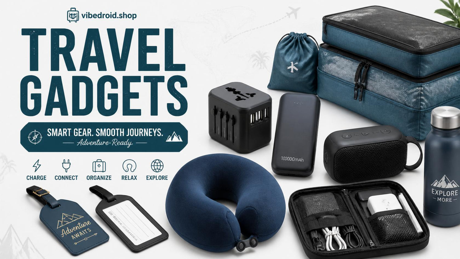 Travel Gadgets And Accessories - VibeDroid