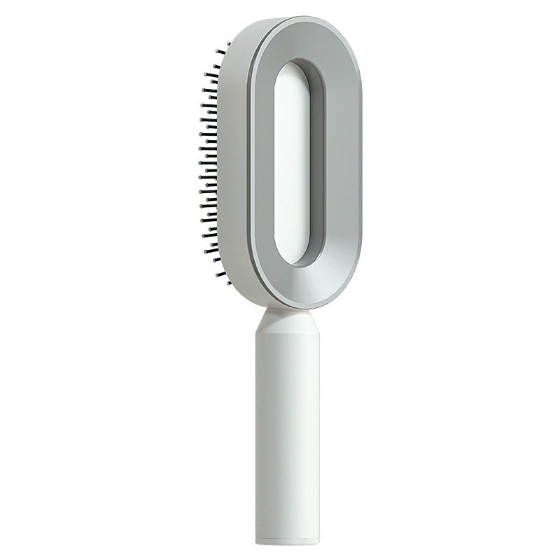Self Cleaning Hair Brush: Effortless Brushing and Care for Healthy Hair - VibeDroid