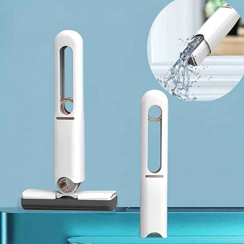 Effortless Cleaning with Our Portable Self-Squeeze Mini Mop - VibeDroid