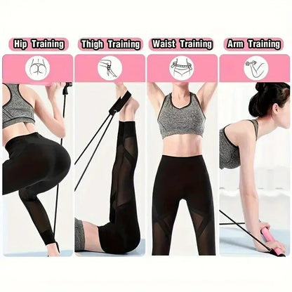 Transform Your Home Workouts with the Pilates Bar Kit with Resistance Bands - VibeDroid