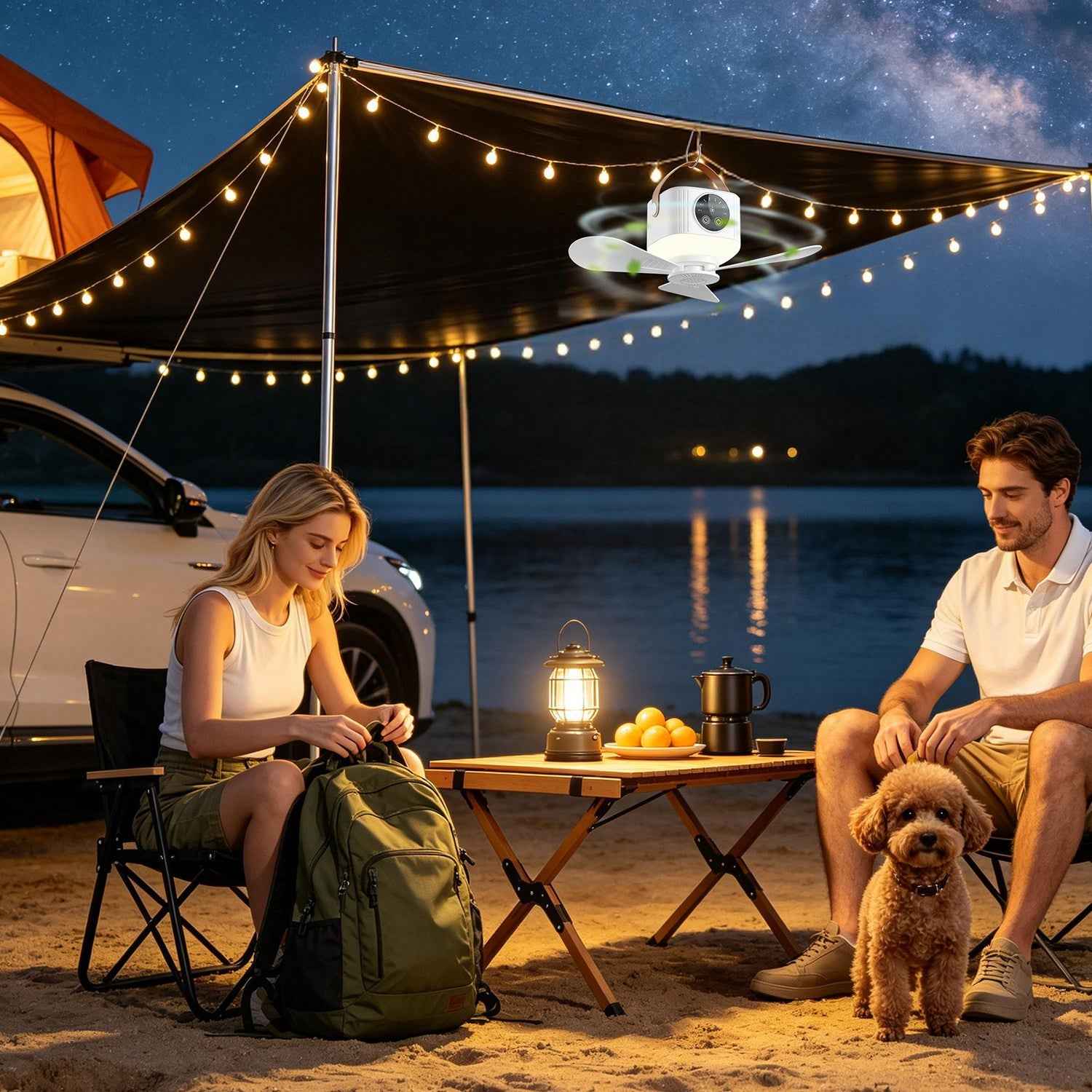 Ultimate Tent Ceiling Fan with Light: Enjoy Comfort and Illumination Anywhere