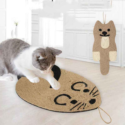 Cat Scratching Board Mouse Sisal Cat Scratching Pad - VibeDroid