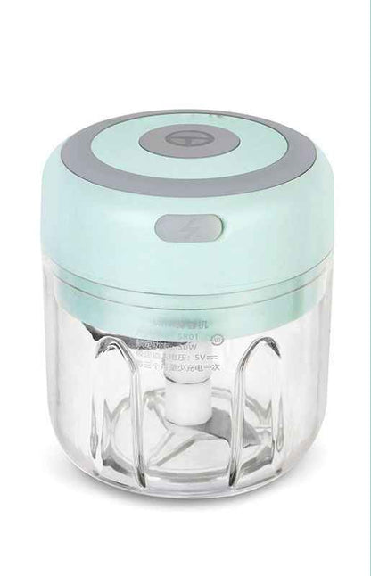 Mini Electric Garlic Chopper: Your Essential Kitchen Assistant for Quick and Easy Meal Prep - VibeDroid