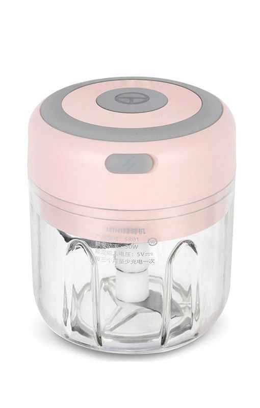 Mini Electric Garlic Chopper: Your Essential Kitchen Assistant for Quick and Easy Meal Prep - VibeDroid