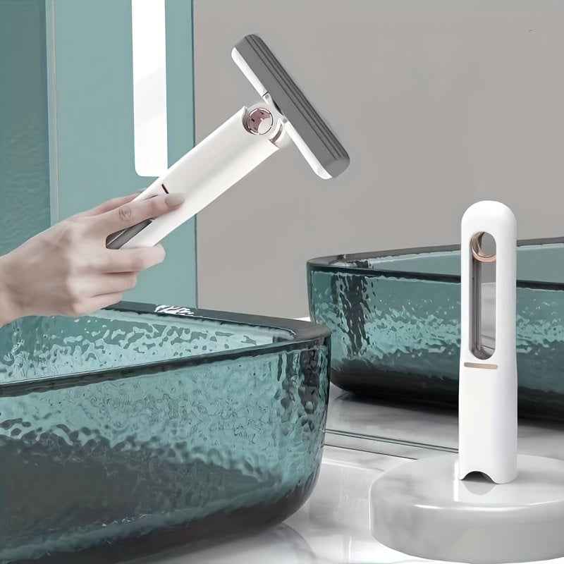 Effortless Cleaning with Our Portable Self-Squeeze Mini Mop - VibeDroid
