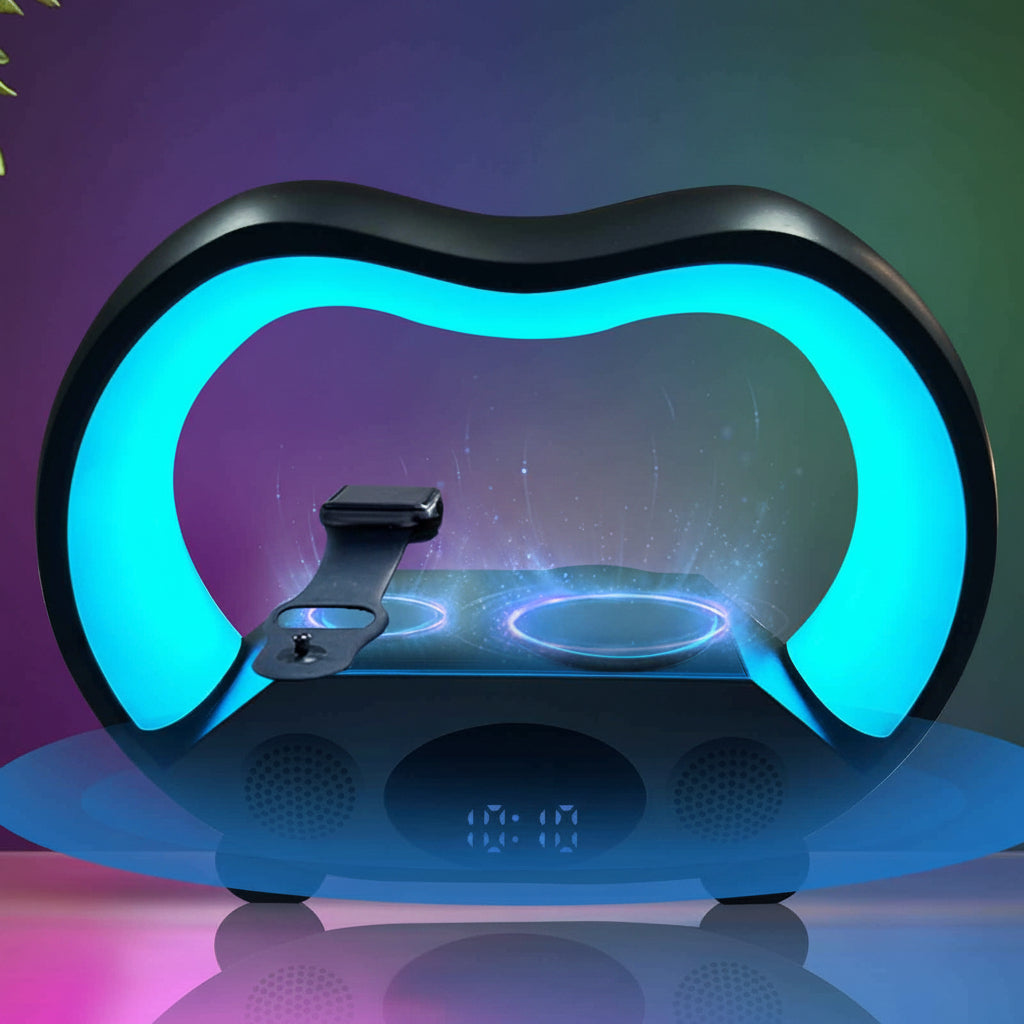 Transform Your Space with the Smart Bluetooth LED Table Lamp - 6 in 1 Multifunctional Design