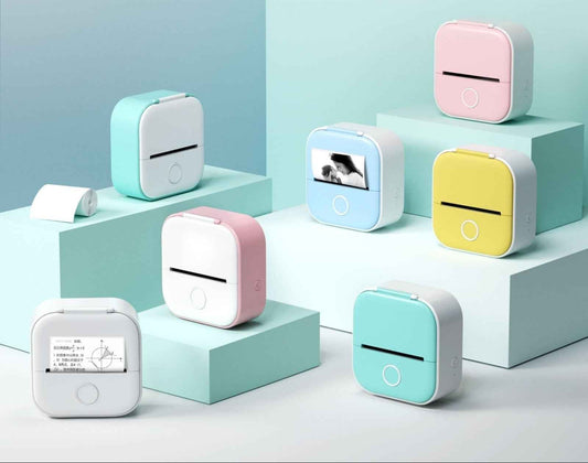Portable Mini Thermal Label Printer - Your Ultimate On-the-Go Printing Solution - VibeDroid
