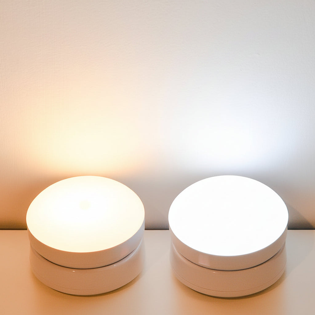 Rotating Human Body Sensor Light Corridor Garage Light Wardrobe Light Motion Sensor Night Light - VibeDroid