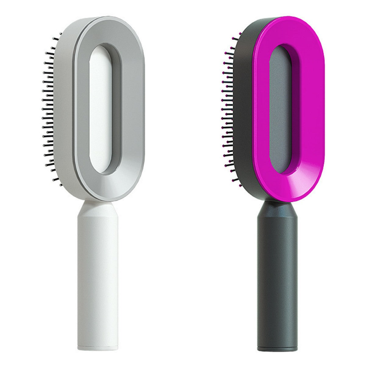 Self Cleaning Hair Brush: Effortless Brushing and Care for Healthy Hair - VibeDroid