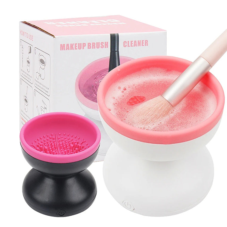 Effortless Electric Makeup Brush Cleaner for Spotless Beauty Tools - VibeDroid