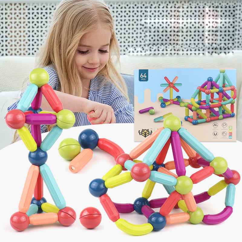 Transform Playtime with Magnetic Building Blocks for Kids - VibeDroid
