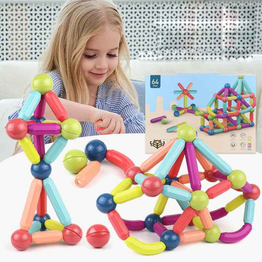 Transform Playtime with Magnetic Building Blocks for Kids - VibeDroid