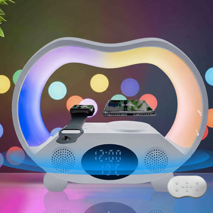 Transform Your Space with the Smart Bluetooth LED Table Lamp - 6 in 1 Multifunctional Design