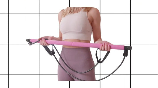 Transform Your Home Workouts with the Pilates Bar Kit with Resistance Bands - VibeDroid