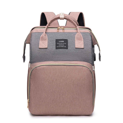 Insulated Baby Crib Backpack – Stylish, Versatile, and Perfect for New Mums - VibeDroid