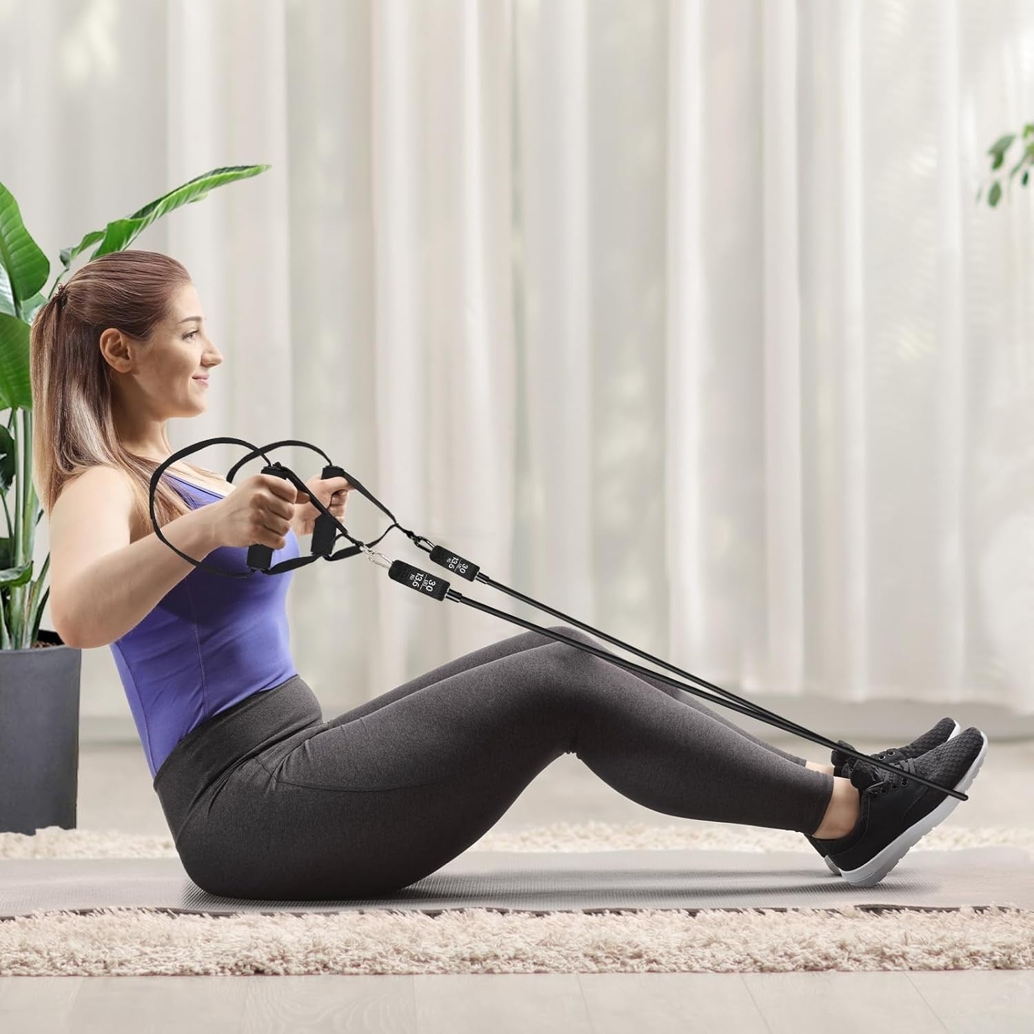 Transform Your Home Workouts with the Pilates Bar Kit with Resistance Bands - VibeDroid