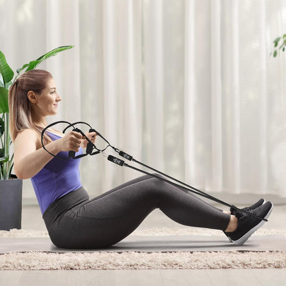 Transform Your Home Workouts with the Pilates Bar Kit with Resistance Bands - VibeDroid
