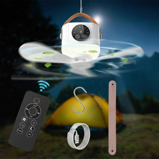 Ultimate Tent Ceiling Fan with Light: Enjoy Comfort and Illumination Anywhere
