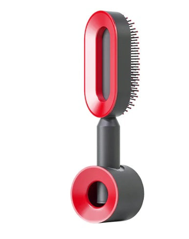 Self Cleaning Hair Brush: Effortless Brushing and Care for Healthy Hair - VibeDroid