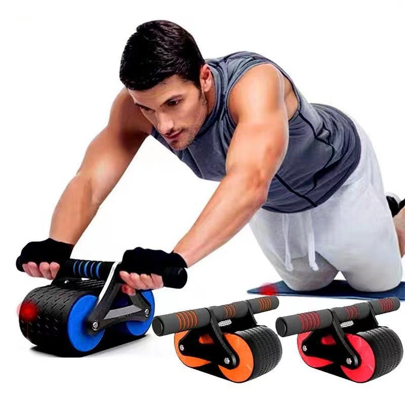 Transform Your Core with the Abdominal Ab Wheel Roller - Automatic Rebound for Effortless Workouts - VibeDroid