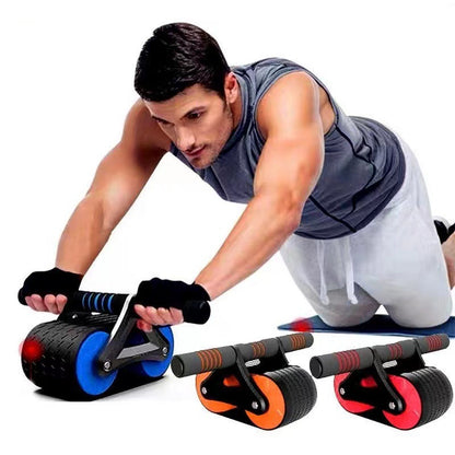 Transform Your Core with the Abdominal Ab Wheel Roller - Automatic Rebound for Effortless Workouts - VibeDroid