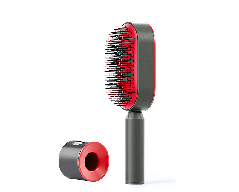 Self Cleaning Hair Brush: Effortless Brushing and Care for Healthy Hair - VibeDroid