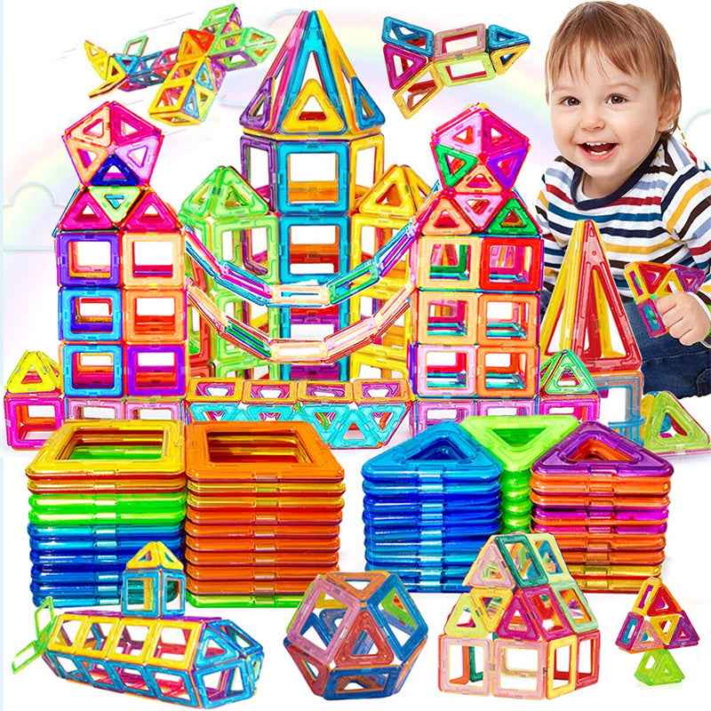 Magnetic Building Blocks DIY Magnets Toys For Kids Designer Construction Set Gifts For Children Toys - VibeDroid