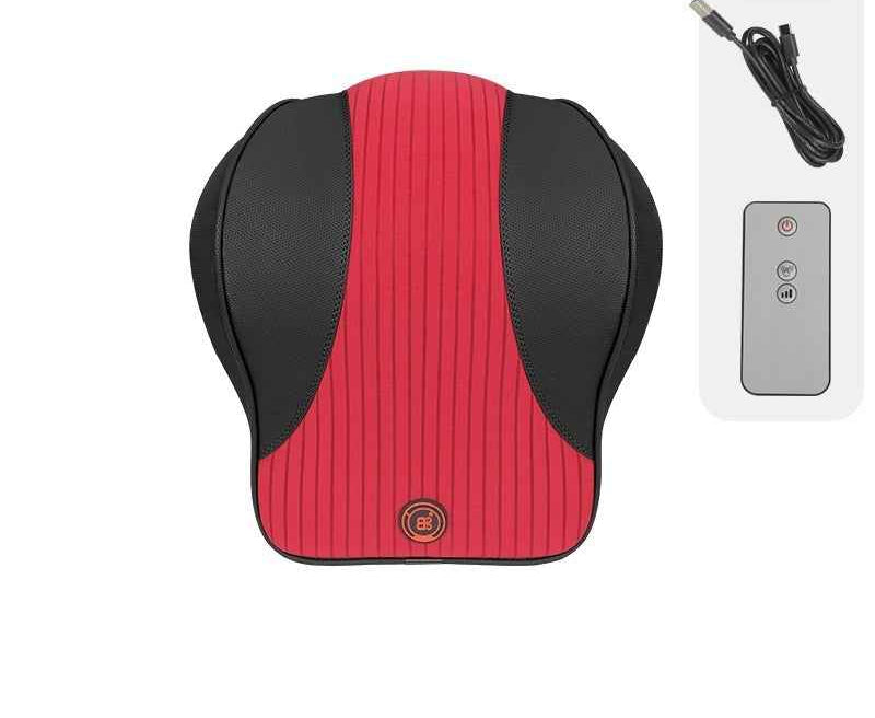 Car Headrest Electric Massage Lumbar Support Cushion