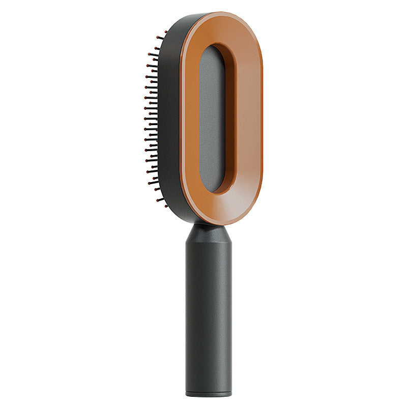 Self Cleaning Hair Brush: Effortless Brushing and Care for Healthy Hair - VibeDroid