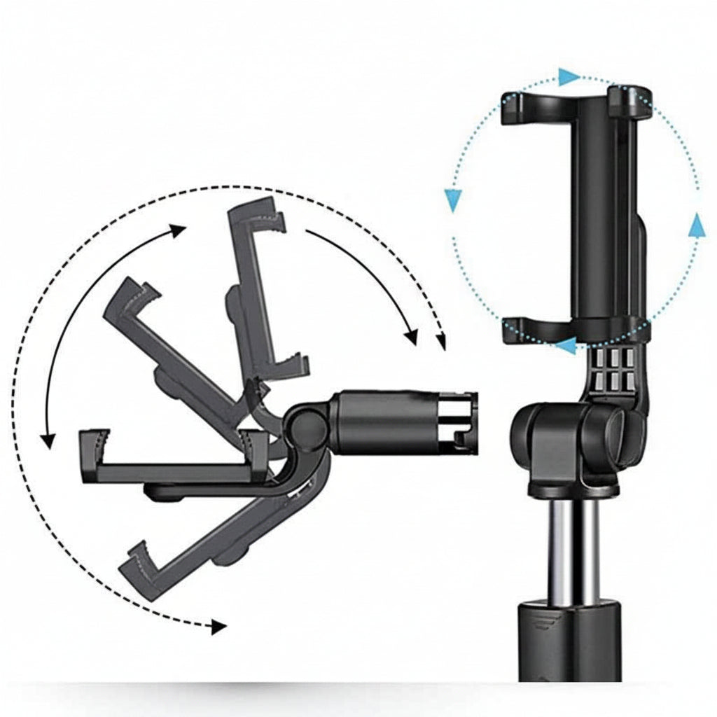 Enhance Your Memories with Our Bluetooth Selfie Stick Tripod - VibeDroid