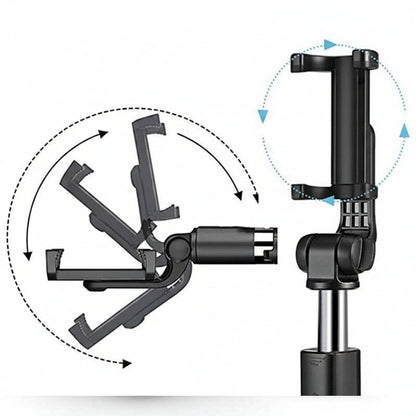 Enhance Your Memories with Our Bluetooth Selfie Stick Tripod - VibeDroid