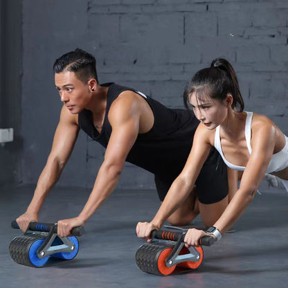 Transform Your Core with the Abdominal Ab Wheel Roller - Automatic Rebound for Effortless Workouts - VibeDroid