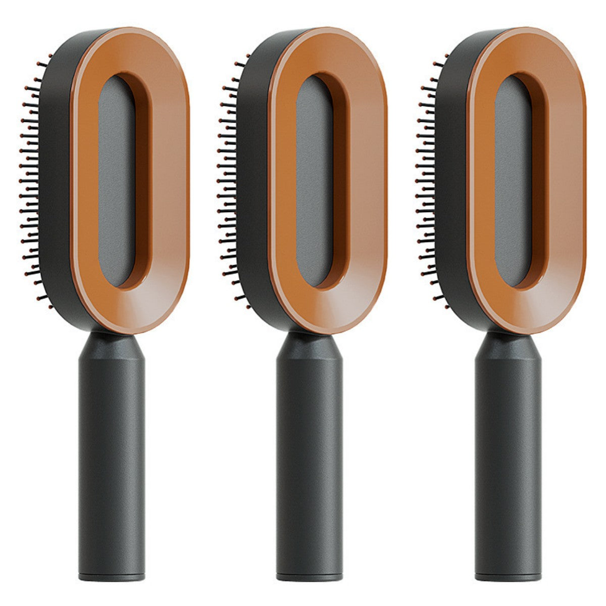 Self Cleaning Hair Brush: Effortless Brushing and Care for Healthy Hair - VibeDroid