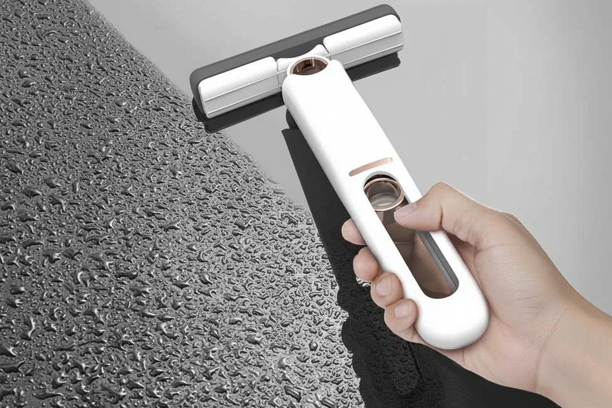 Effortless Cleaning with Our Portable Self-Squeeze Mini Mop - VibeDroid
