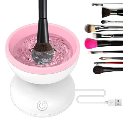 Effortless Electric Makeup Brush Cleaner for Spotless Beauty Tools - VibeDroid