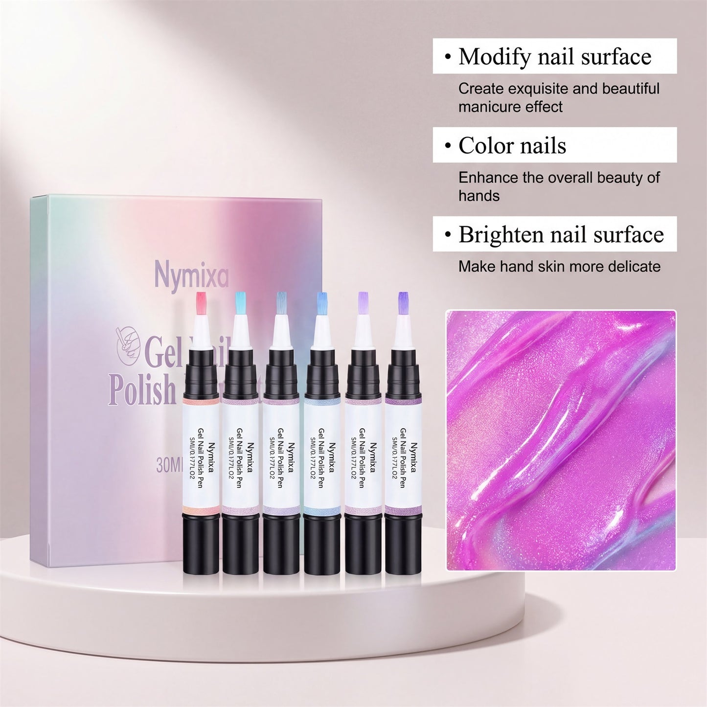 Transform Your Nail Game with Our Gel Nail Polish Pens Set - VibeDroid