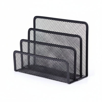 Book Shelves Desk-Organizer Office Mesh Home Metal 1pcs