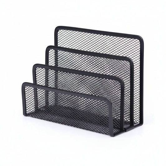 Book Shelves Desk-Organizer Office Mesh Home Metal 1pcs