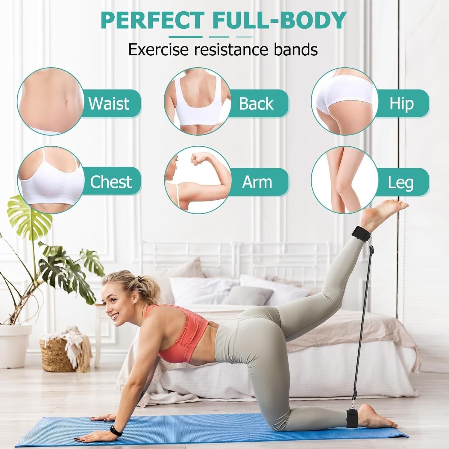 Transform Your Home Workouts with the Pilates Bar Kit with Resistance Bands - VibeDroid
