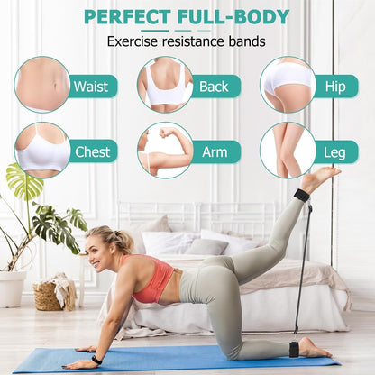 Transform Your Home Workouts with the Pilates Bar Kit with Resistance Bands - VibeDroid