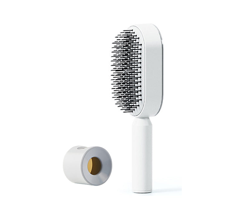 Self Cleaning Hair Brush: Effortless Brushing and Care for Healthy Hair - VibeDroid