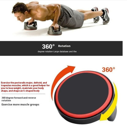Chest Muscle Trainer AB Rocket Fitness Equipment Abdominal Wheel - VibeDroid