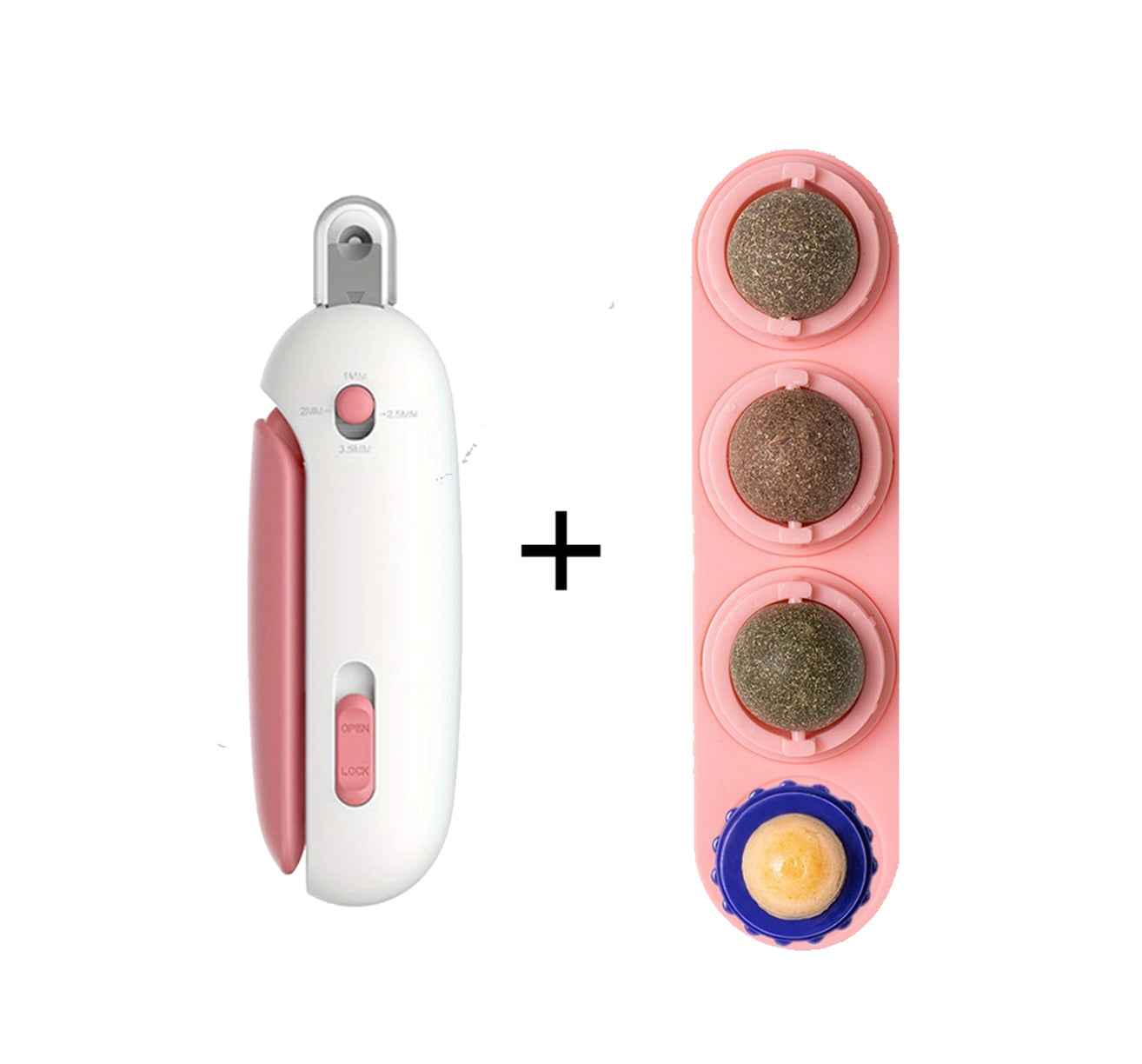 4 In 1 Catnip Ball Toy: The Ultimate Dental Care & Fun for Your Feline - VibeDroid