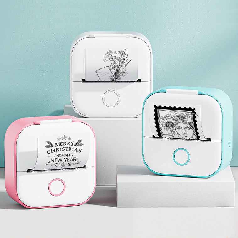 Portable Mini Thermal Label Printer - Your Ultimate On-the-Go Printing Solution - VibeDroid