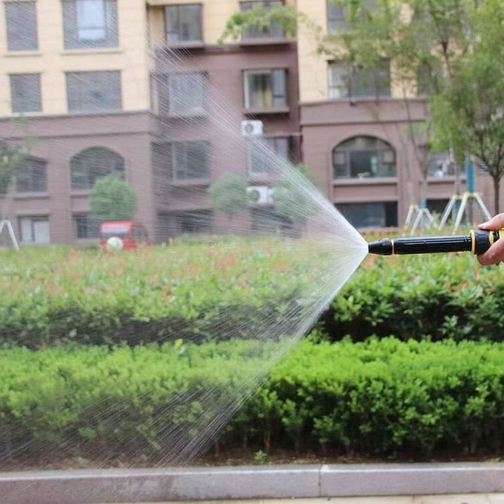 Portable High Pressure Washing Water Gun Car Wash Nozzle Adjustable Nipple Type Direct Spray Home Garden Shower Watering Hose
