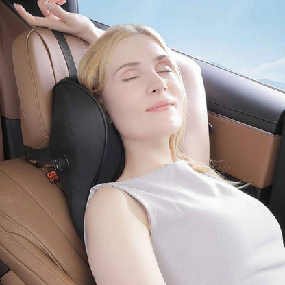 Car Headrest Electric Massage Lumbar Support Cushion