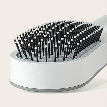 Self Cleaning Hair Brush: Effortless Brushing and Care for Healthy Hair - VibeDroid