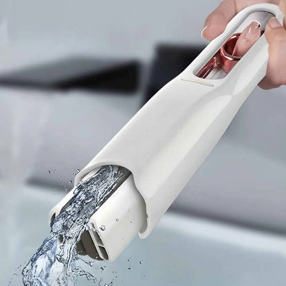 Effortless Cleaning with Our Portable Self-Squeeze Mini Mop - VibeDroid