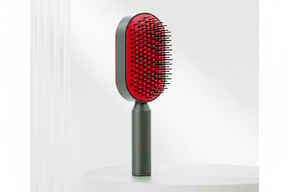 Self Cleaning Hair Brush: Effortless Brushing and Care for Healthy Hair - VibeDroid